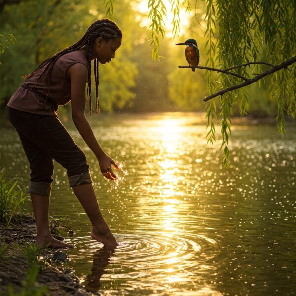 Méditation d'activation des bienfaits de la lumière. (version sonore dans la Nature)